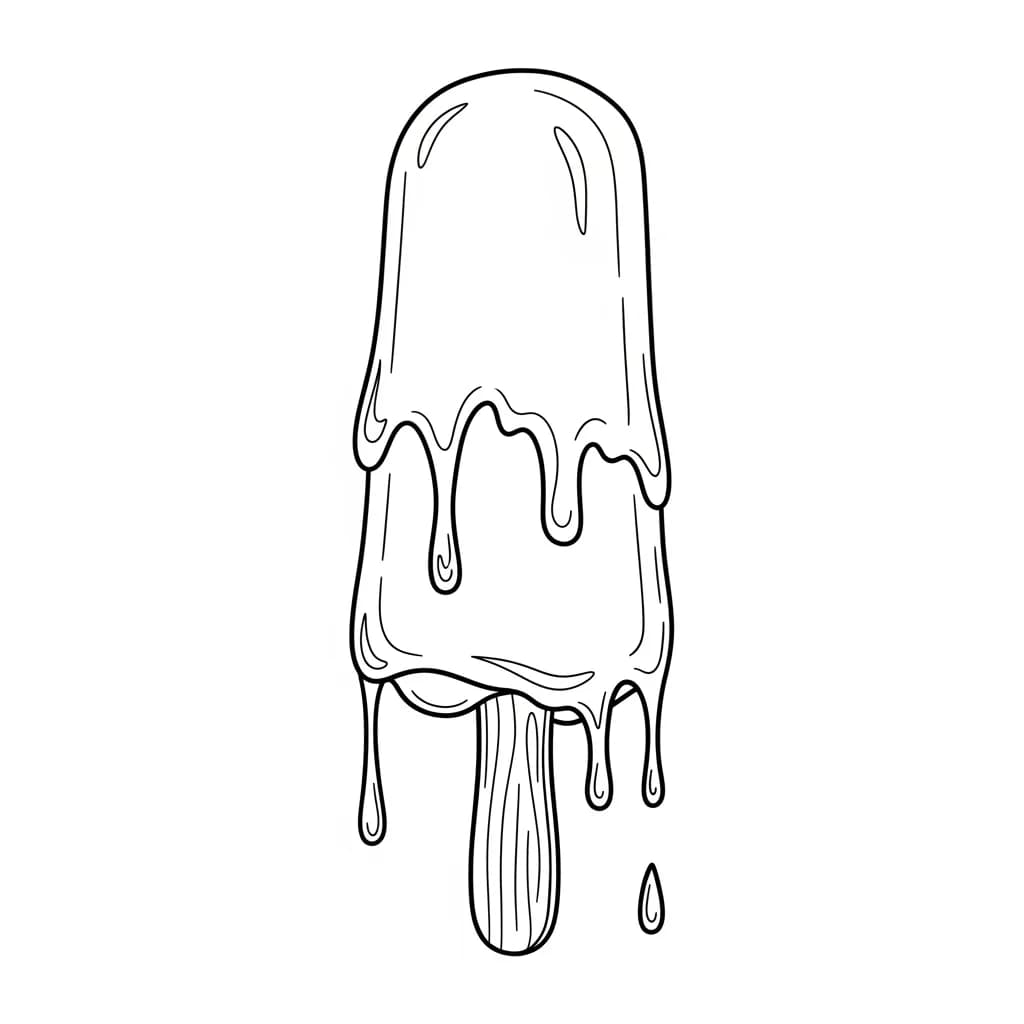 Zomer Kleurplaat van Zomer met een vrolijk en zomers thema om creatief in te kleuren.