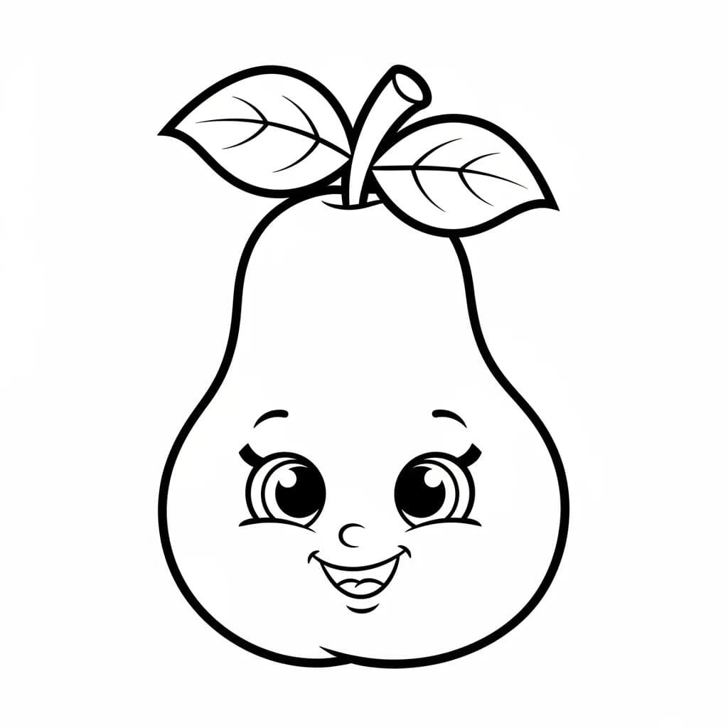 Shopkins Kleurplaat van Shopkins met een vrolijk en creatief thema om in te kleuren.