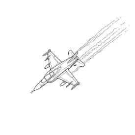 Vliegtuig Vliegtuig kleurplaat