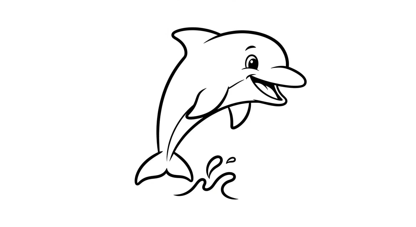 Dieren Illustratie van Dieren als kleurplaat binnen de categorie Dieren.