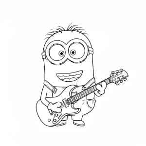 Minions Minions kleurplaten