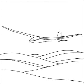 Vliegtuig Vliegtuig kleurplaat