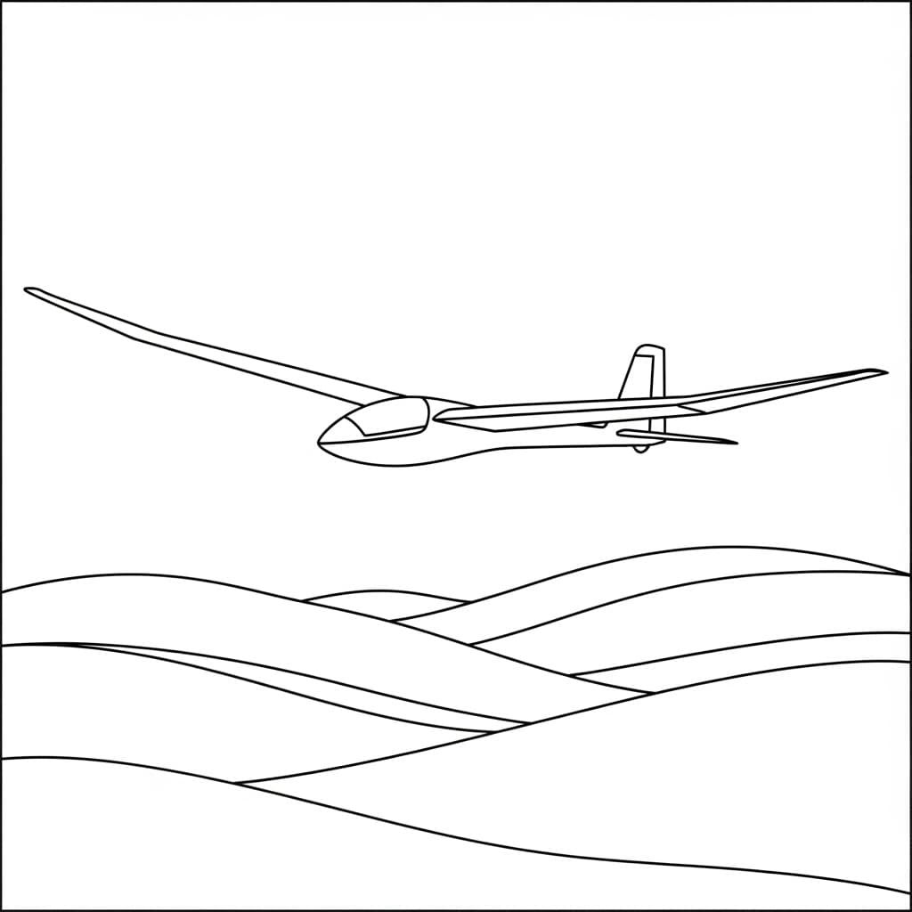 Vliegtuig kleurplaat Een kleurplaat van een Vliegtuig die klaar is om ingekleurd te worden door kinderen en volwassenen.