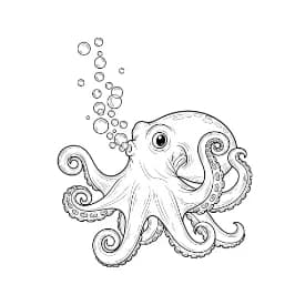 Octopus Octopus kleurplaten — Alle Categorieën