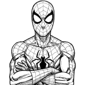 Spiderman Spiderman kleurplaten