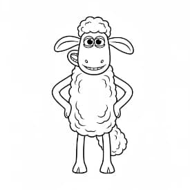 Shaun the Sheep Shaun the Sheep kleurplaten — Alle Categorieën