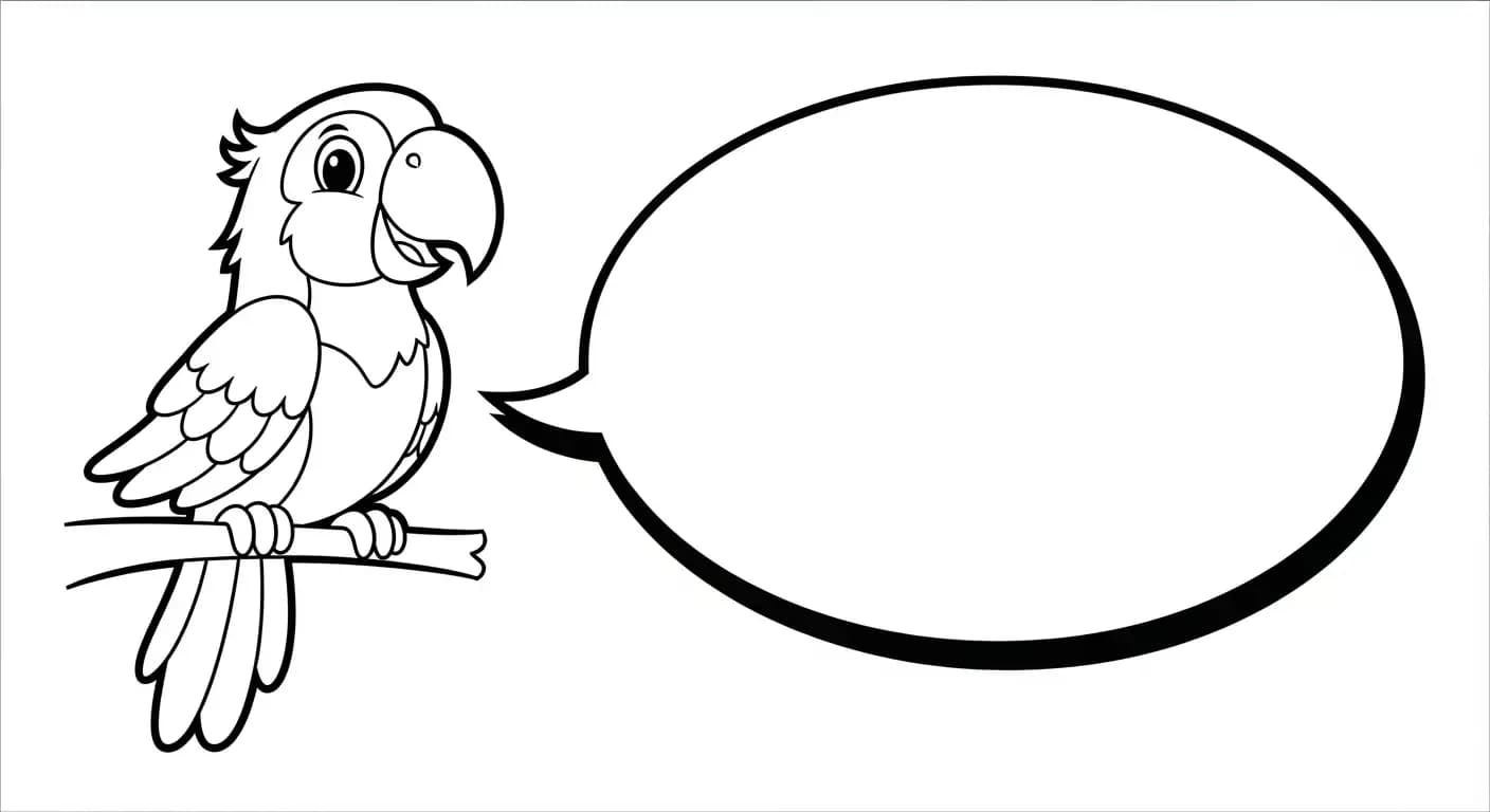 Dieren Illustratie van Dieren als kleurplaat binnen de categorie Dieren.