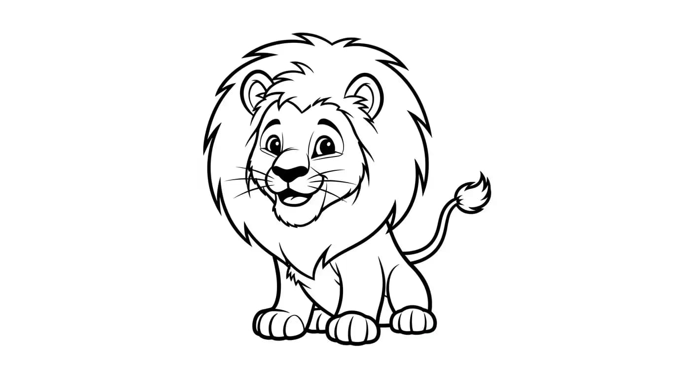 Dieren Illustratie van Dieren als kleurplaat binnen de categorie Dieren.