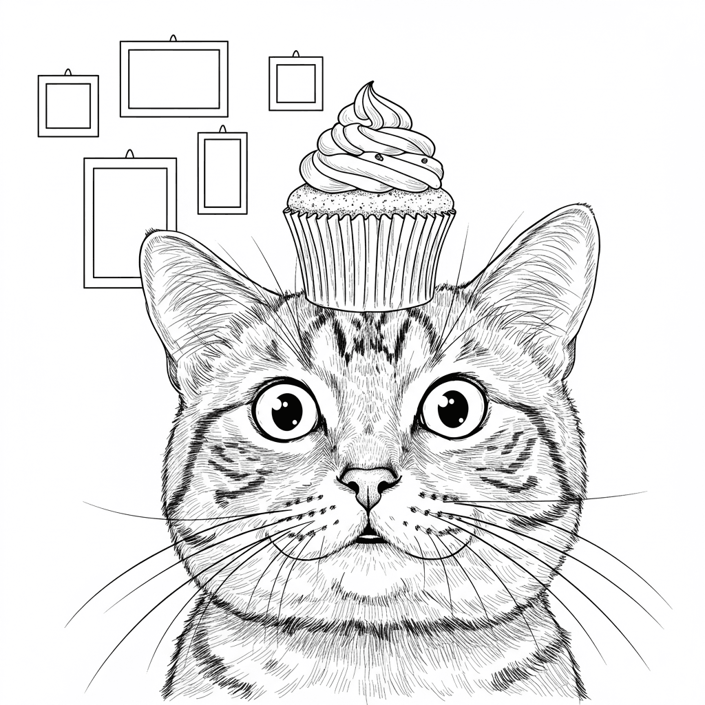 Comfortabele dagen Een ontspannende en creatieve kleurplaat van Comfortabele dagen voor jong en oud.