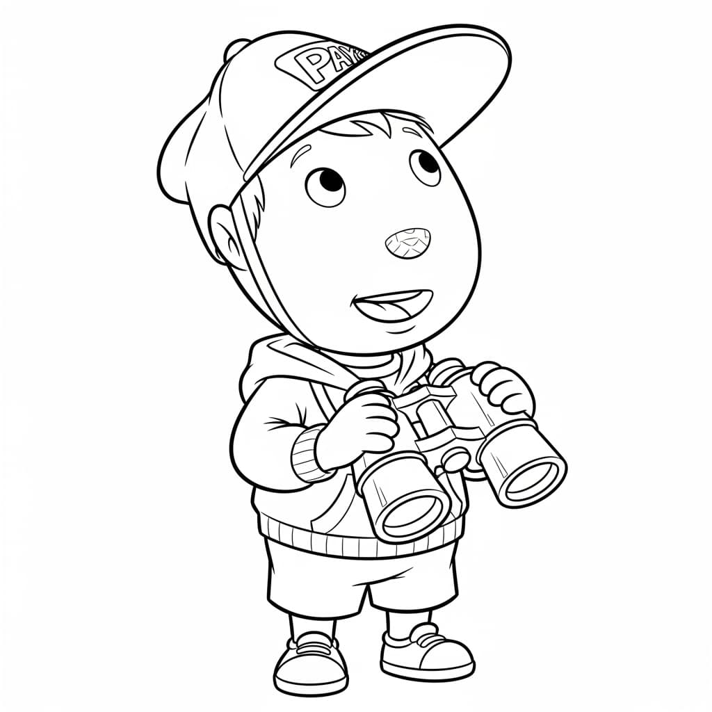 Backyardigans Een leuke kleurplaat van de Backyardigans om zelf in te kleuren en creatief aan de slag te gaan.