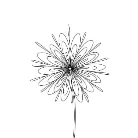 Vuurwerk Een vrolijke kleurplaat van vuurwerkexplosies met verschillende vormen en patronen.