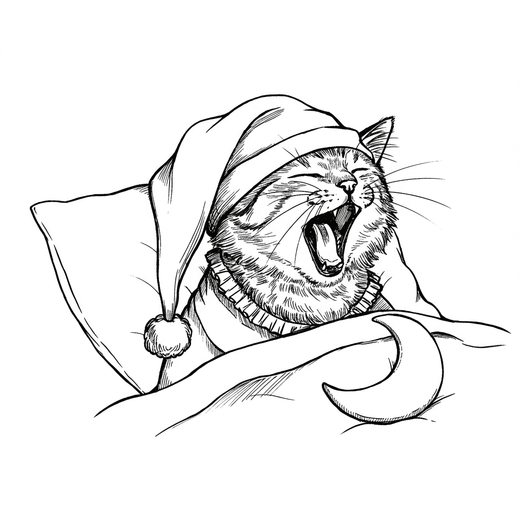 Comfortabele dagen Een ontspannende en creatieve kleurplaat van Comfortabele dagen voor jong en oud.