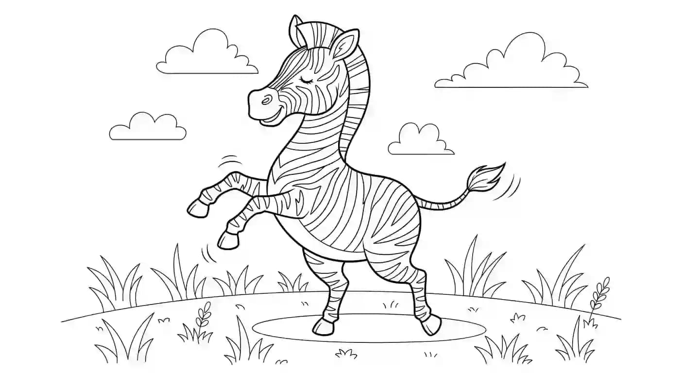 Dieren Illustratie van Dieren als kleurplaat binnen de categorie Dieren.