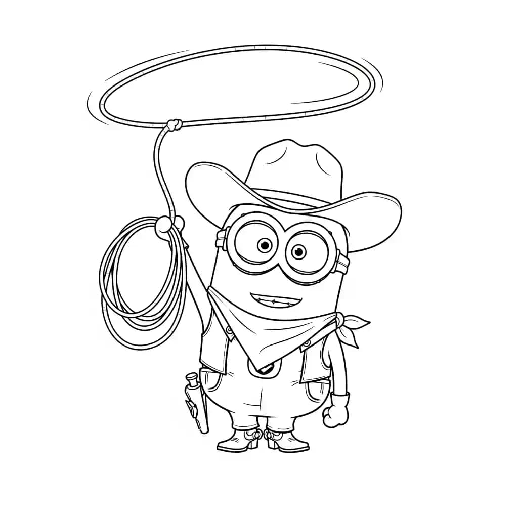 Minions kleurplaat schets kleurplaat van een vrolijke Minion met duidelijke contouren om in te kleuren