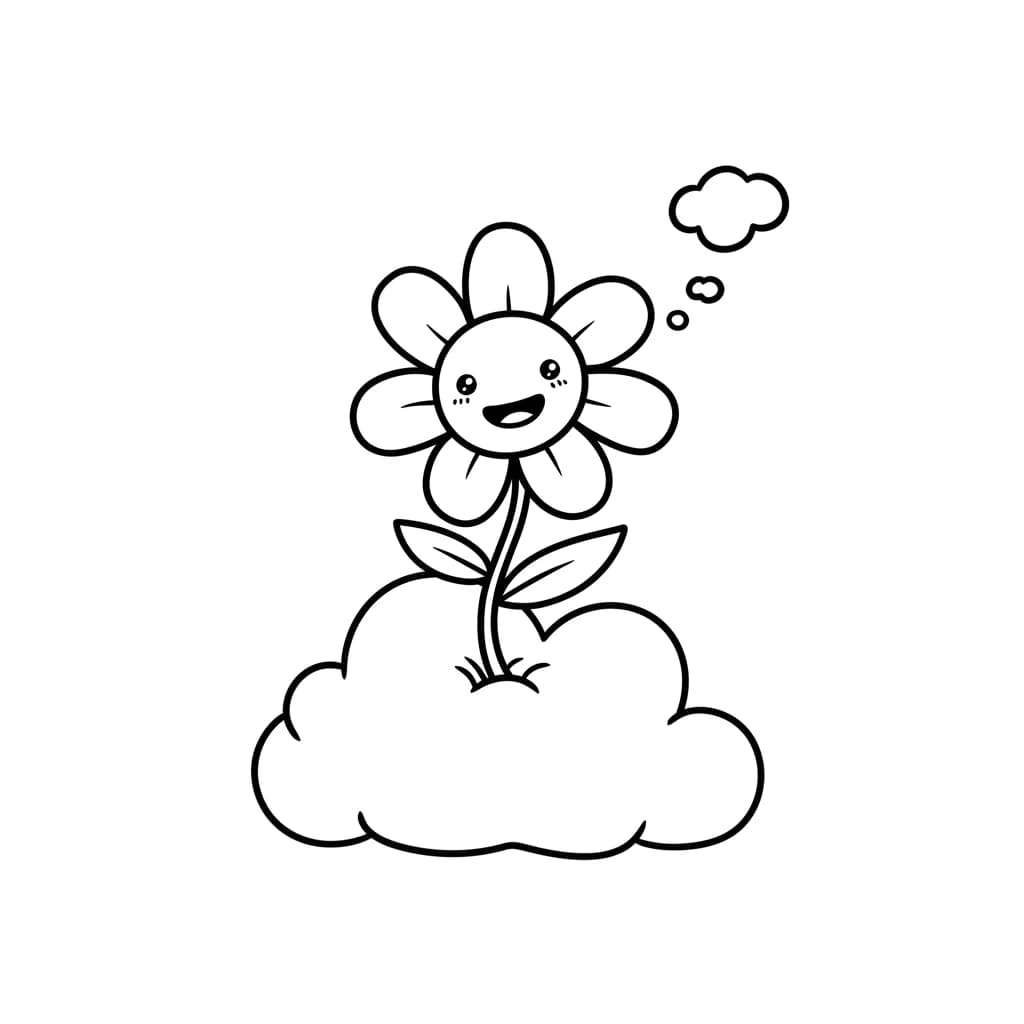 Rozenboeket Een mooie kleurplaat van een boeket rozen, klaar om in te kleuren.