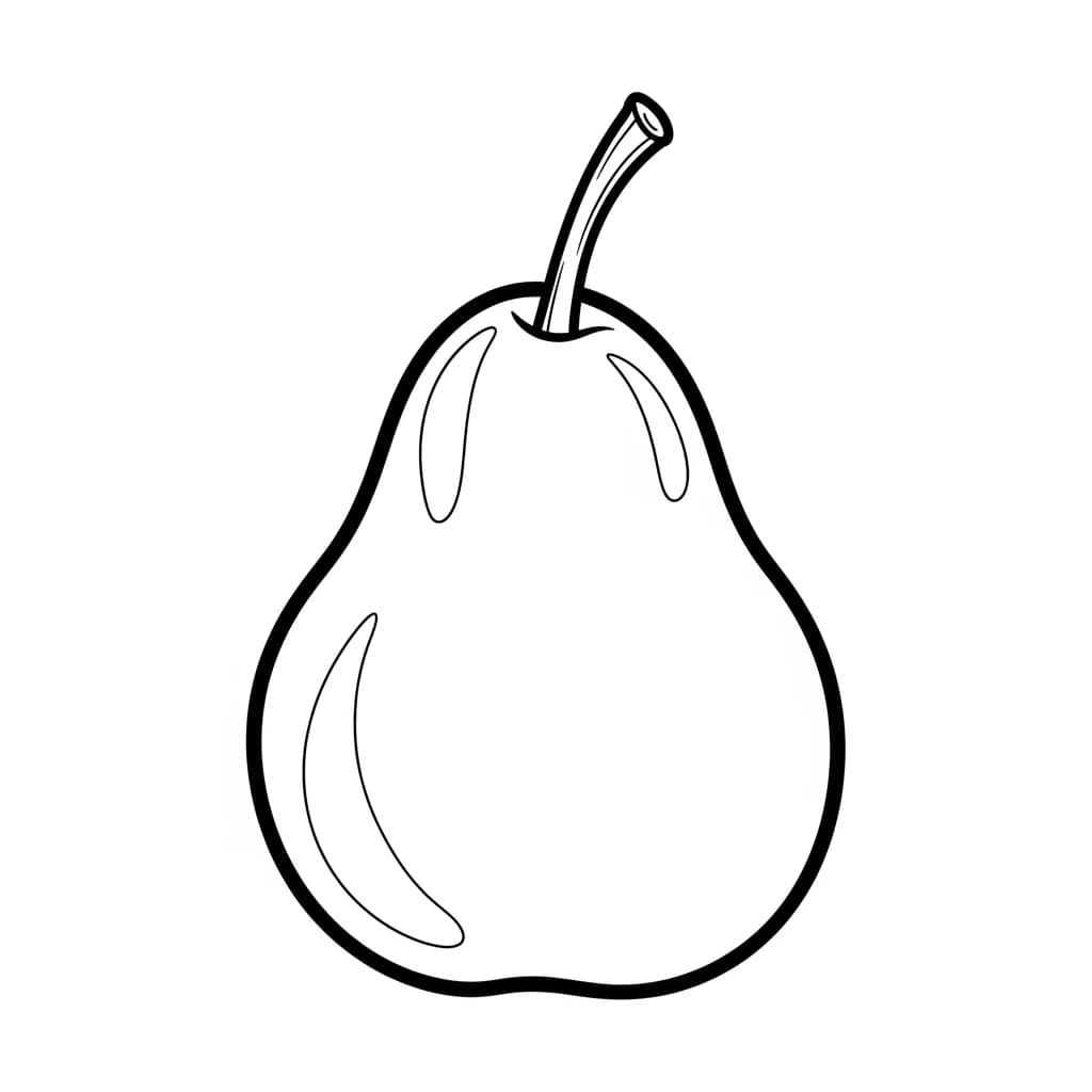 Fruitkleurplaat schets kleurplaat van een grote appel en sinaasappel met duidelijke contouren om in te kleuren