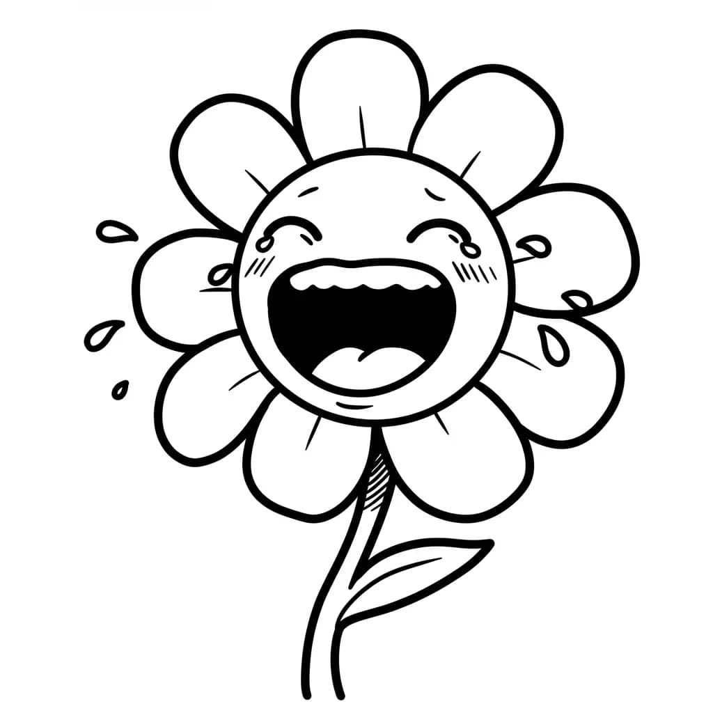 Rozenboeket Een mooie kleurplaat van een boeket rozen, klaar om in te kleuren.