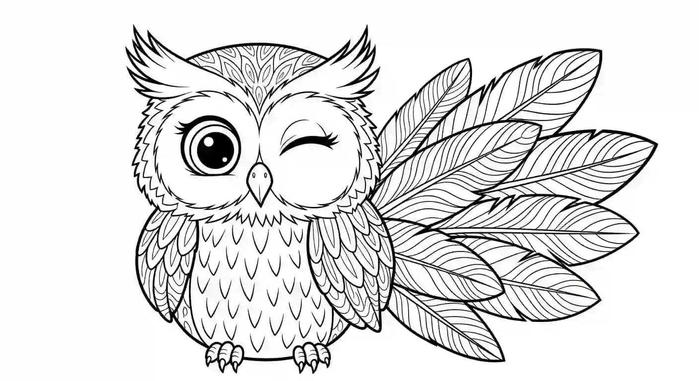 Dieren Zwart-wit tekening van Dieren om in te kleuren, afkomstig uit de categorie Dieren.