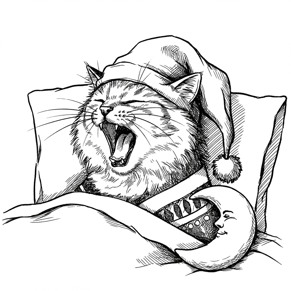 Comfortabele dagen Een ontspannende en creatieve kleurplaat van Comfortabele dagen voor jong en oud.