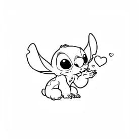 Stitch Stitch kleurplaten