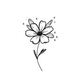 Rozenboeket Een mooie kleurplaat van een boeket rozen, klaar om in te kleuren.