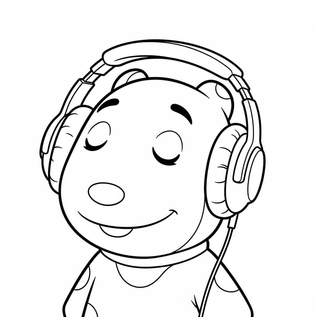 Backyardigans Een leuke kleurplaat van de Backyardigans om zelf in te kleuren en creatief aan de slag te gaan.